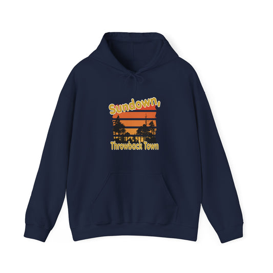 Sundown Throwback Town Unisex Heavy Blend™ Hooded Sweatshirt