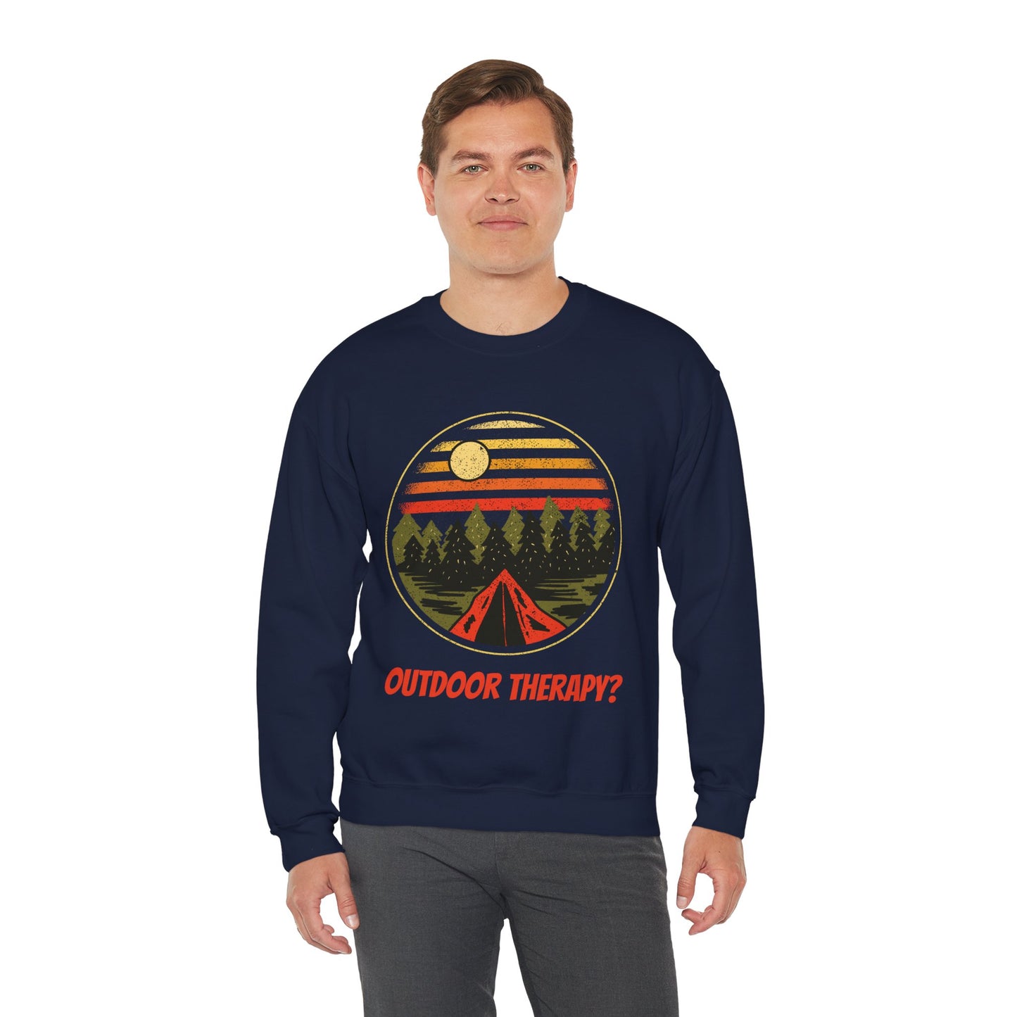 Outdoor Therapy Unisex Heavy Blend™ Crewneck Sweatshirt