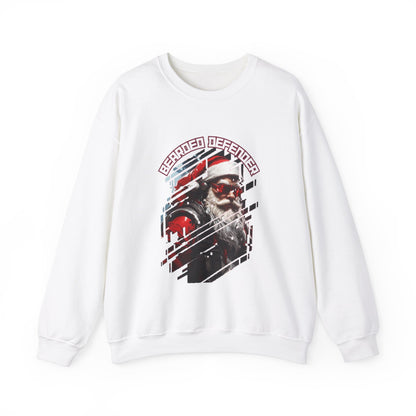 Cyberpunk Santa Unisex Heavy Blend™ Crewneck Sweatshirt